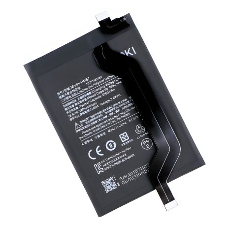 Батарея Yoki для Poco X3 GT, Redmi Note 10 Pro China 5G, BM57 Батарея Yoki для Poco X3 GT, Redmi Note 10 Pro China 5G, BM57