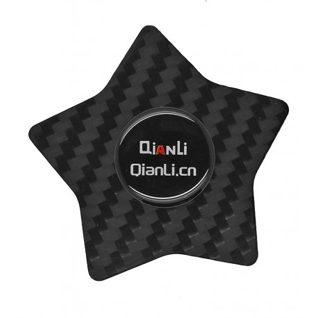Карта пластикова QianLi Carbon Fiber D, п'ятикутна зірка, для розбирання