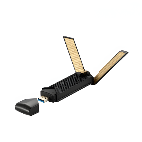 ASUS Wi-Fi адаптер USB-AX56, USB, WiFi 6, 2.4/5GHz, 1800Mb/s, WPA3 (90IG06H0-MO0R10) ASUS Wi-Fi адаптер USB-AX56, USB, WiFi 6, 2.4/5GHz, 1800Mb/s, WPA3 (90IG06H0-MO0R10)