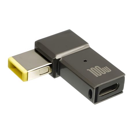 Lenovo Адаптер для ноутбуків заряджання Type-C-DC 100W з прямокутним роз'ємом 6.0-10.0