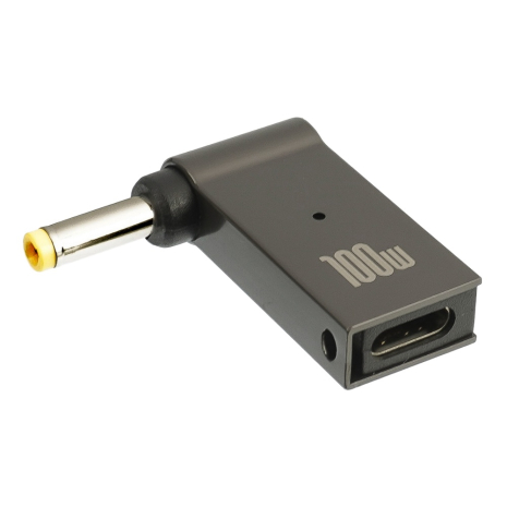 Адаптер для зарядки ноутбуков Type-C-DC 4.0-1.7 100 W