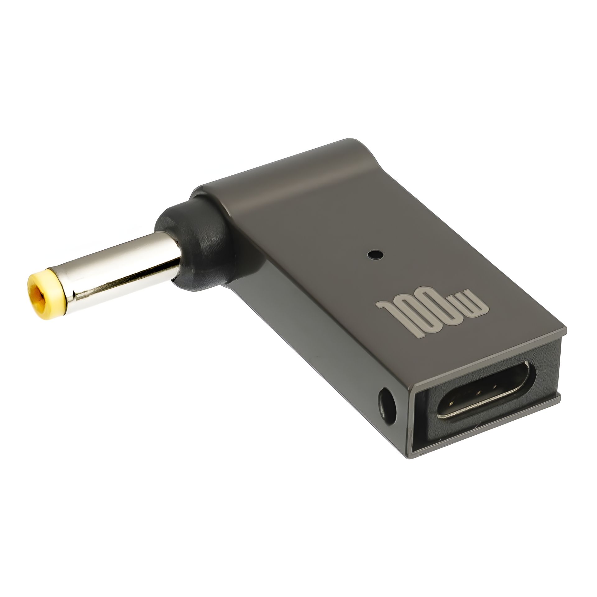 Адаптер для зарядки ноутбуков Type-C-DC 4.0-1.7 100 W Адаптер для зарядки ноутбуков Type-C-DC 4.0-1.7 100 W