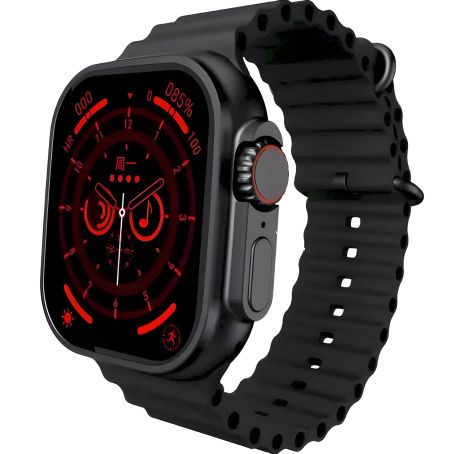 Смарт-годинник Pro W and O X9 Plus Ultra 2, BT5.2, IP67, 300mAh, 1-3d, Black Смарт-годинник Pro W and O X9 Plus Ultra 2, BT5.2, IP67, 300mAh, 1-3d, Black