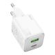 Зарядний пристрій Hoco N41 |20W, 3А, USB/Type-C, PD, QC| white