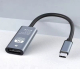 Адаптер Thunderbolt (Type-C) до DisplayPort (DP F) 4K 144Hz HDR (2K 240Hz, 8K 60Hz) 0.2m (20cm), перехідник, метал, ПВХ, black-grey ATCMDPFMP2860K Адаптер Thunderbolt (Type-C) до DisplayPort (DP F) 4K 144Hz HDR (2K 240Hz, 8K 60Hz) 0.2m (20cm), перехідник, метал, ПВХ, black-grey ATCMDPFMP2860K