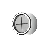 Круглая вешалка "Затвор" без крючка серая | Набор 3шт Круглая вешалка "Затвор" без крючка серая | Набор 3шт