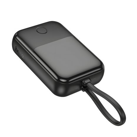 Hoco Q33 10000mAh PD20W Повербанк + кабель Type-C чорний