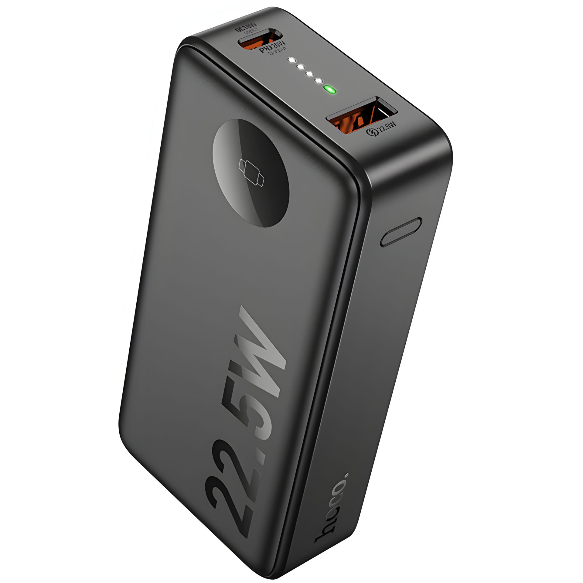 Hoco Jewel Power Bank Q27B 10000mAh 22.5W+PD20W with Watch Charger Black Hoco Jewel Power Bank Q27B 10000mAh 22.5W+PD20W with Watch Charger Black