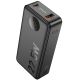 Hoco Q27B Jewel 22.5W+PD20W універсальний повербанк з зарядкою для годинників (10000mAh) чорний