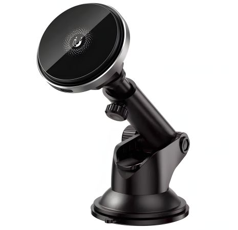 XO CX017 магнітний автоутримувач, бездротовий, 15W, чорний