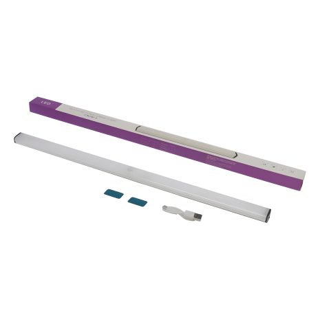 050-6 LED Light with Motion Sensor, Battery, Aluminum Body, 50cm 6W