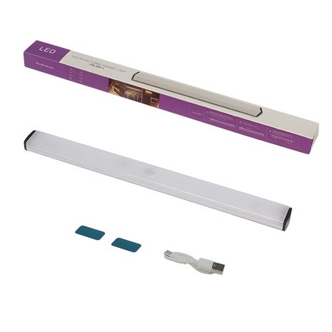 030-4 LED Light with Motion Sensor, Battery, Aluminum Body, 30cm 4W 030-4 LED Light with Motion Sensor, Battery, Aluminum Body, 30cm 4W