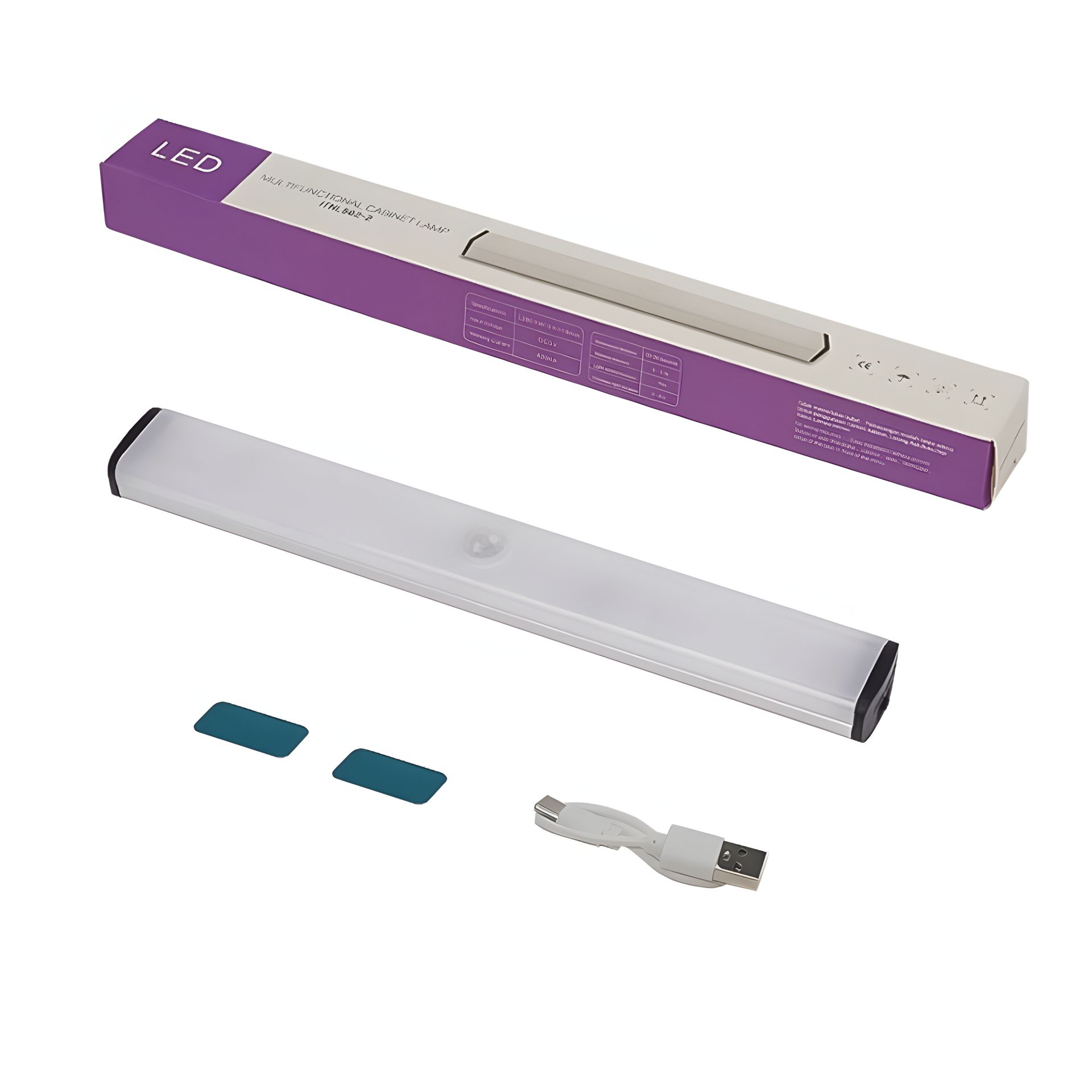 Світлодіодні пиломатеріали 020-3 з датчиком руху, акумулятором, в алюмінієвому випадку 20 см 3 Вт Світлодіодні пиломатеріали 020-3 з датчиком руху, акумулятором, в алюмінієвому випадку 20 см 3 Вт