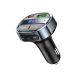 Модулятор Hoco E70 PD30W+QC3.0, BT FM transmitter, Чорний