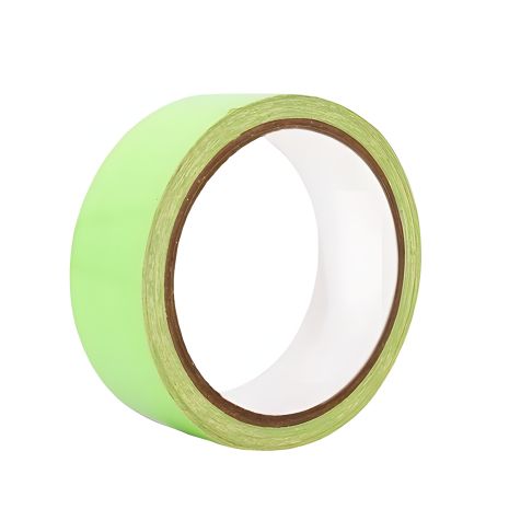 Флуоресцентная лента клейкая 3м x 10мм, зеленая