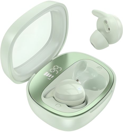 HOCO EW65 Shadow true wireless sleep BT headset | BT5.3, 30/500mAh, 4h | green earbuds HOCO EW65 Shadow true wireless sleep BT headset | BT5.3, 30/500mAh, 4h | green earbuds