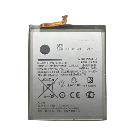 Аккумулятор EB-BA546ABY Samsung Galaxy A34, 5000 mAh [PRC Original], 12 месяцев гарантии