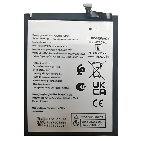 Nokia WT410 C21 Plus Battery, 5000 mAh, 12-month Warranty, Original PRC