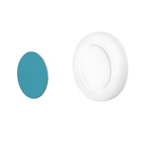 Universal Magnetic Mount, Plastic, Magnet, Metal, White