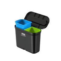 XO C97 Car Trash Container, 1.4L, Black