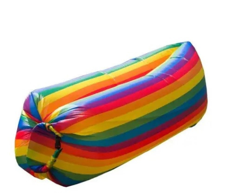 Гамак надувной XO SF-01 (ламзак/диван для улицы) (Rainbow)
