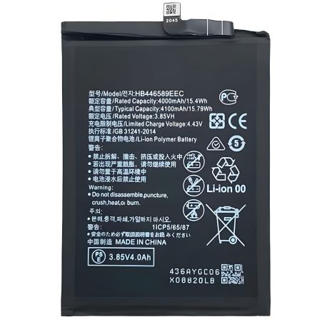 Huawei HB446589EEW Honor View 30 Pro, Honor 30 Battery, 4100 mAh, 12-month Warranty, Original PRC