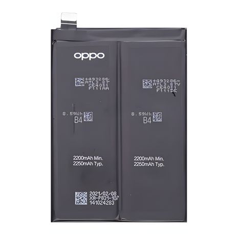 Акумулятор BLP855 Oppo Find X3 Neo X5 Lite, Reno 6 Pro 5G 7 5G 8 4G 8 Lite, K9 Pro, комплект 2250 mAh 2 шт - 12 міс. гарантії [Original PRC]