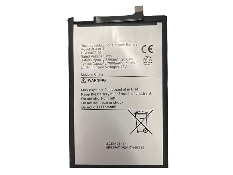 Tecno BL-68BT Pova Neo 2, Pova Neo 3, 7000 mAh Батарея 12 мес. гарантии [Original PRC]