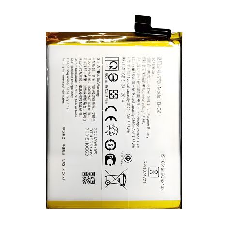 Vivo B-G6 V15 S1, 4000 mAh Батарея 12 мес. гарантии [Original PRC]