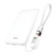 Повербанк Hoco J140 белый 5000mAh PD 20W с кабелем Type-C