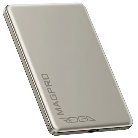 Повербанк Ridea MAGPRO RP-M5 20W QC/PD, 15W QI magnetic 5000mAh (Титан)