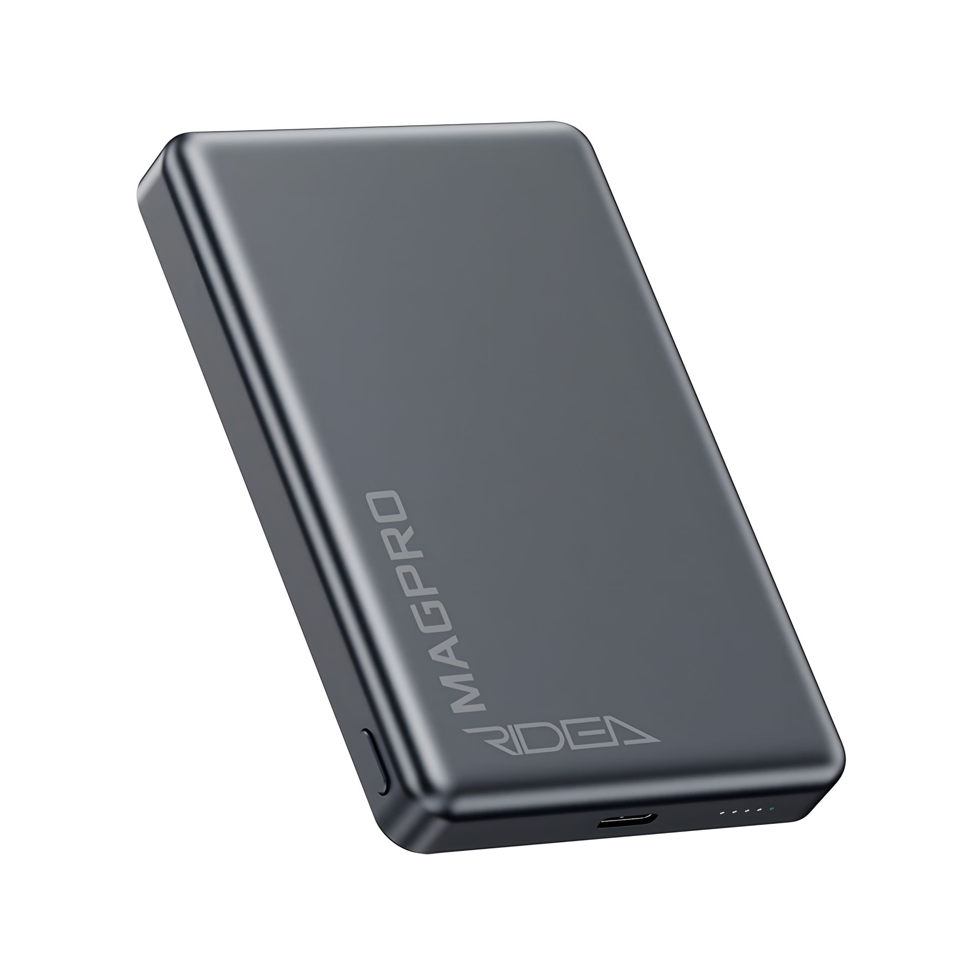 Ridea Повербанк RP-M10 MAGPRO QC/PD 20W, QI 15W with Magnetic 10000mAh Серый Ridea Повербанк RP-M10 MAGPRO QC/PD 20W, QI 15W with Magnetic 10000mAh Серый