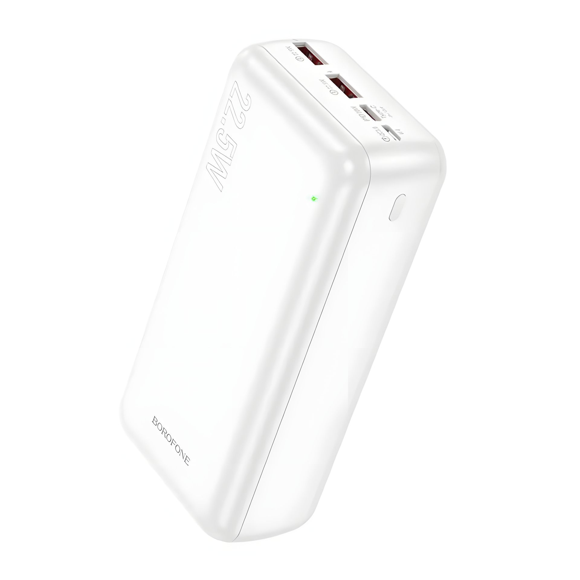 Borofone BJ38B Power Bank PD20W+22.5W 30000mAh White Borofone BJ38B Power Bank PD20W+22.5W 30000mAh White