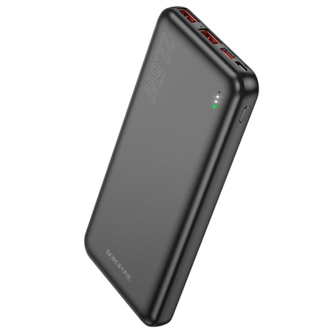 Повербанк Borofone BJ38 Power 22.5W+PD20W 10000 mAh Чорний