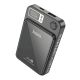 Повербанк Чорний Hoco DB40 River magnetic Wireless charging 5000mAh