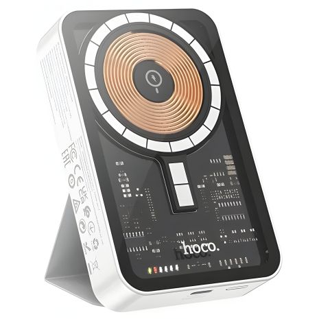 Hoco Q10A Magnetic Wireless MagSafe PD20W Power Bank 10000mAh White