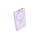 Повербанк Hoco Q22 Taurus 22.5W+PD20W magnetic fully compatible with digital displaу 10000mA Purple