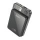 Чёрный Hoco DB41 River magnetic повербанк Wireless 10000mAh