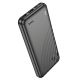 Повербанк HOCO J123A Element 20000mAh, 2USB, 1Type-C, 2A, black