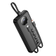 Повербанк HOCO J132 Sabio fully compatible with 3 cables 10000mAh |1USB/1Type-C, 22.5W/3A, PD/Q black