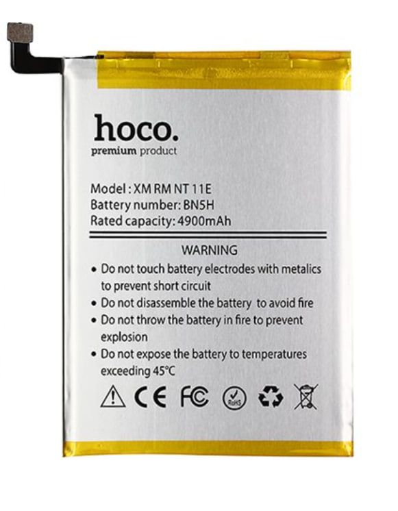 Акумулятор Hoco BN5H для Xiaomi Poco M4 (5G) / Poco M5 (4G) / Redmi 10 (5G) / Redmi Note 11E Акумулятор Hoco BN5H для Xiaomi Poco M4 (5G) / Poco M5 (4G) / Redmi 10 (5G) / Redmi Note 11E