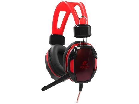 Навушники дротові ігрові Jeqang JH-2016, 3.5мм, 2м, Червоний