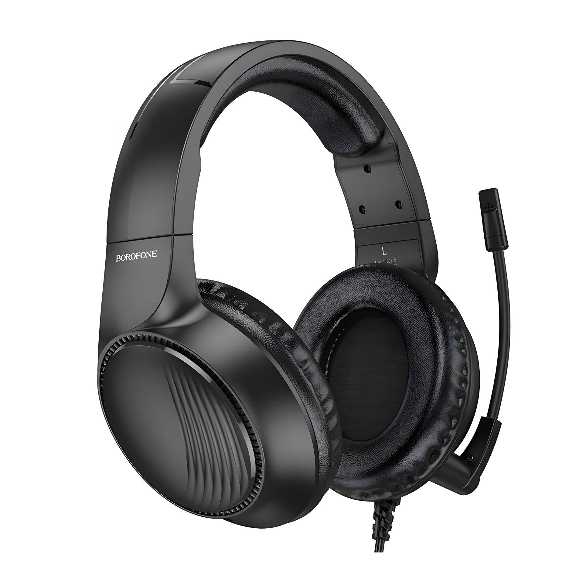 Навушники дротові ігрові Borofone BO109 Bountiful, 3.5мм, 2м, Чорний Навушники дротові ігрові Borofone BO109 Bountiful, 3.5мм, 2м, Чорний