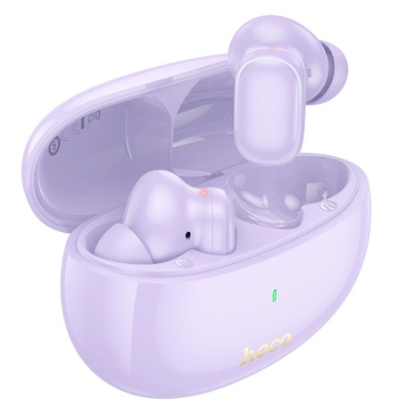 Навушники HOCO EQ17 Praise true wireless ANC noise cancelling BT headset, BT5.4, 40mAh, 400mAh, 7h, purple