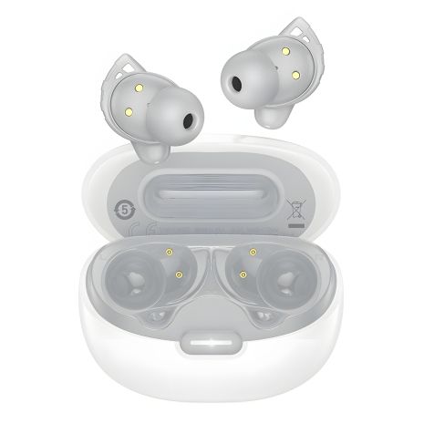 Наушники вакуумные Hoco EW203 TWS беспроводные |BT5.4, 40/400mAh, 7 часов| белые Наушники вакуумные Hoco EW203 TWS беспроводные |BT5.4, 40/400mAh, 7 часов| белые