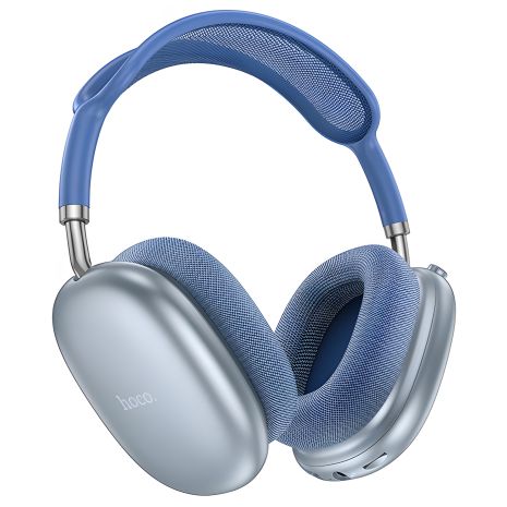 Sky Blue Hoco W55 Бездротові Навушники, Накладні, BT5.0, AUX, 300mAh, 20h