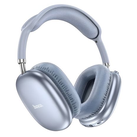 HOCO W35 Air Triumph Навушники, BT5.3, AUX, TF, 400mAh, 45h, Blue