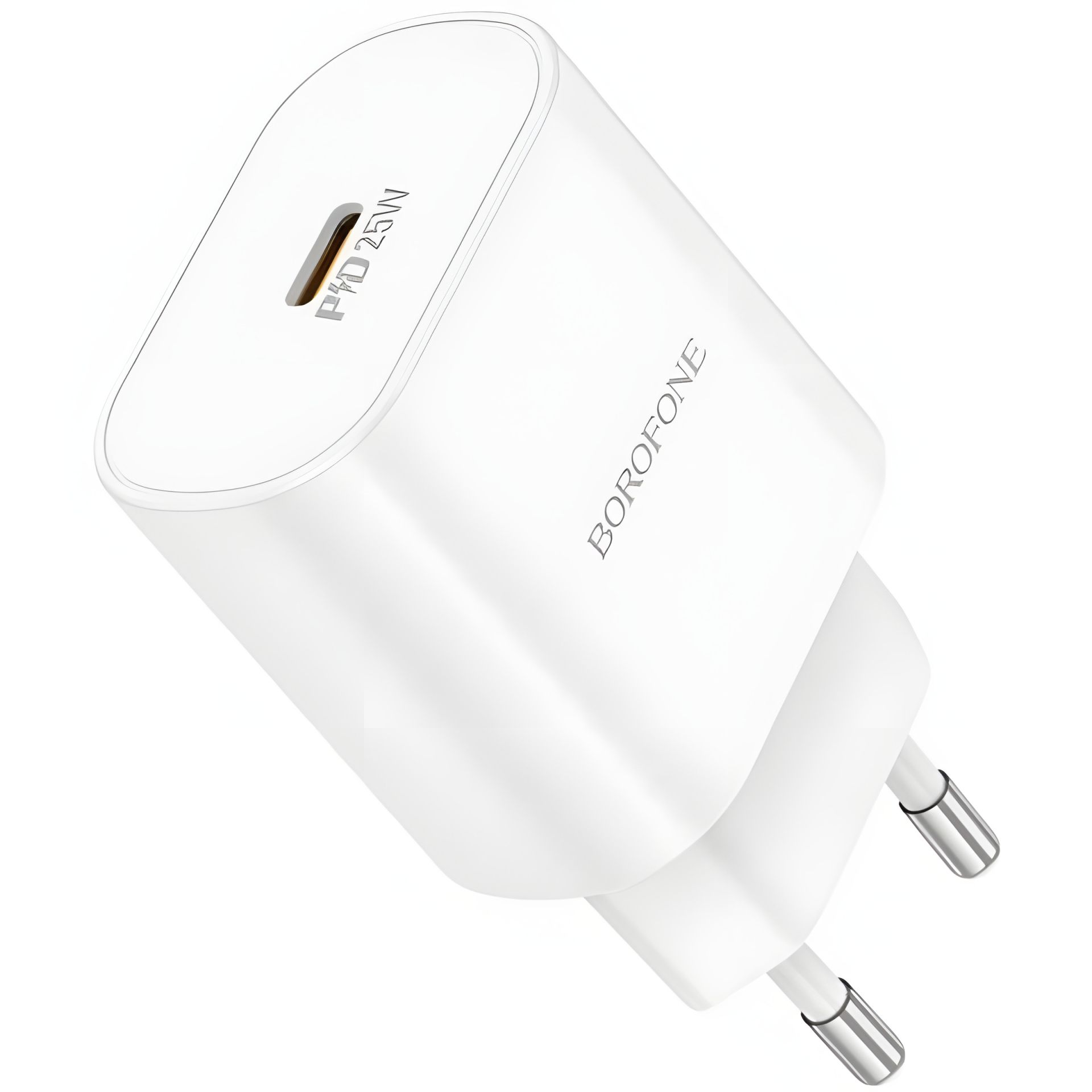 Зарядное устройство Borofone BA82A PD/QC 25W 1USB-C белое Зарядное устройство Borofone BA82A PD/QC 25W 1USB-C белое