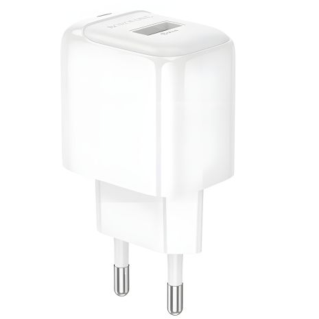 Зарядка Borofone BAS42A 1USB QC3.0 18W белая