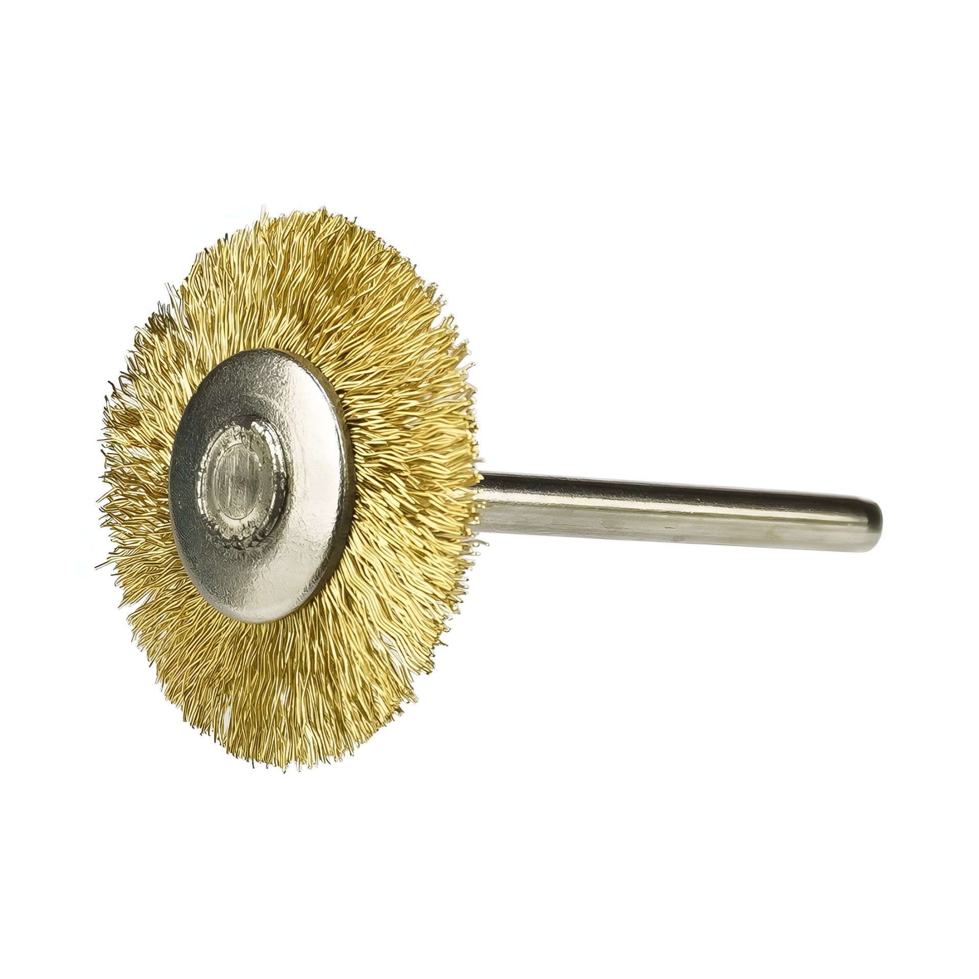 Щётка радиальная латунная для бормашины Relife, 26 x 3 мм, хвостовик 3 мм Щётка радиальная латунная для бормашины Relife, 26 x 3 мм, хвостовик 3 мм